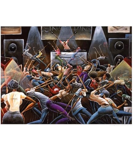 Amazon.com: Ernie Barnes Uptown, Downtown limited edition
